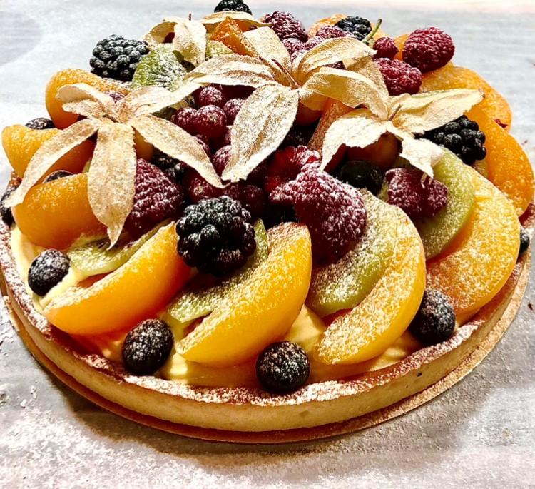 gâteau fruits